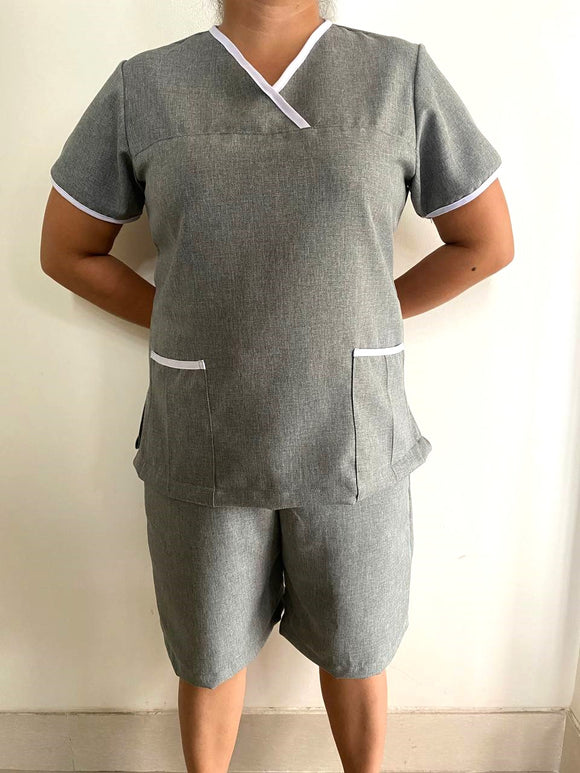 Grey Overlap Scrub