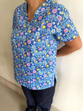Blue Paisley Francesca