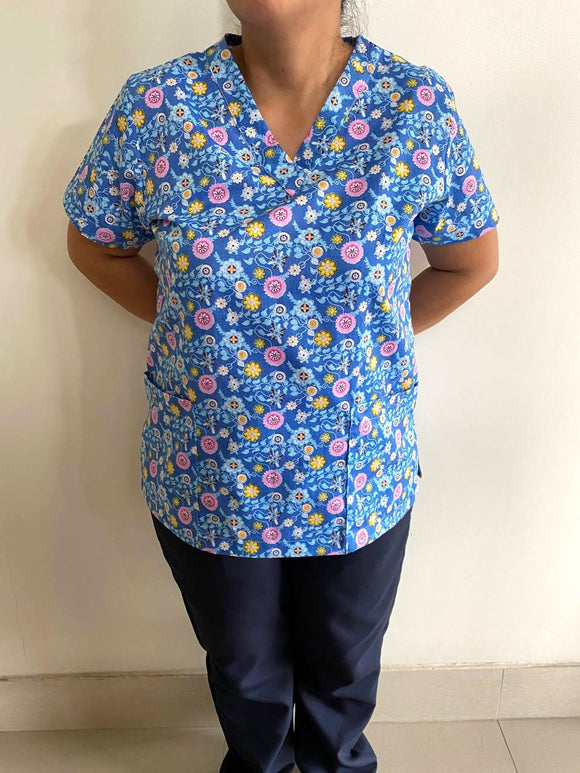 Blue Paisley Francesca