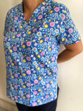 Blue Paisley Francesca