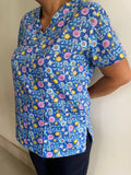Blue Paisley Francesca