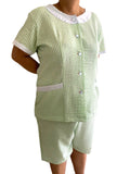 Mint Green Checkered