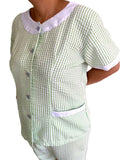Mint Green Checkered