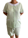 Mint Green Checkered