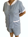 Royal Blue Checkered