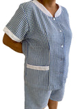 Royal Blue Checkered