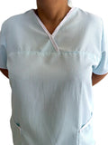 Powder Blue Stripe